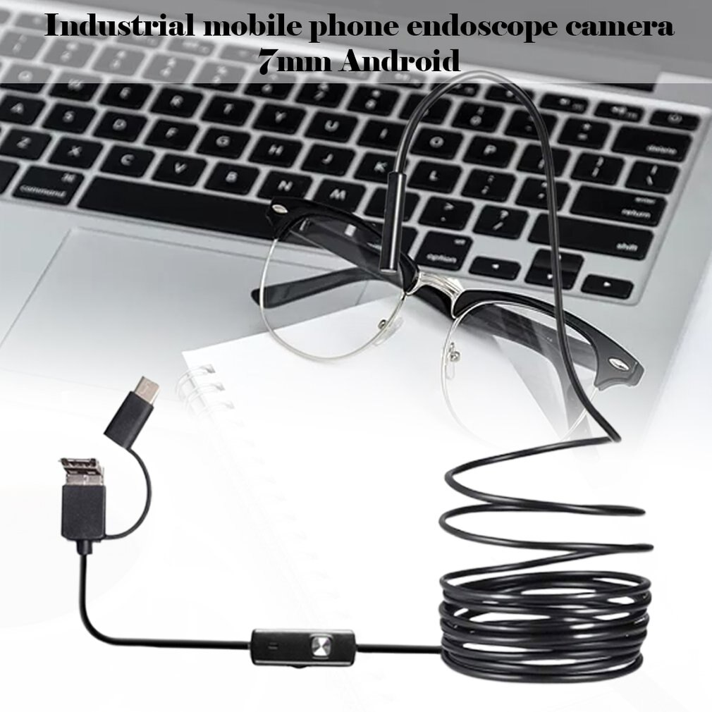 Adjustable Android Ultra Clear Wireless Phone Endoscope Waterproof 7Mm Camera Mini Mobile Phone Endoscope