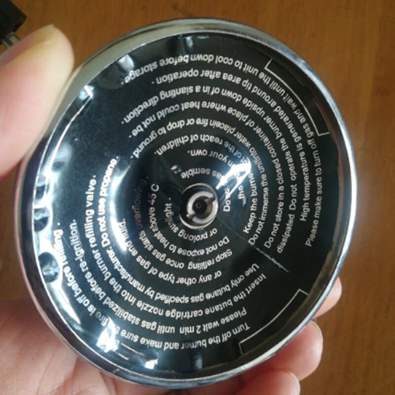 Mini quemador de Gas butano de mesa con cabeza en llamas, calentador de sifón café, cafetera, cocina de Gas