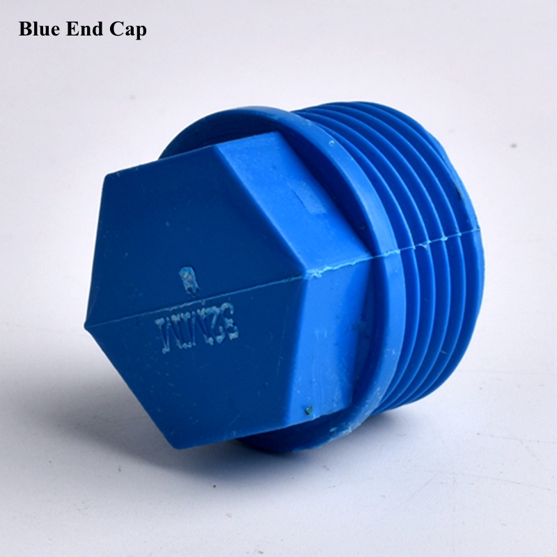1/2 "3/4" 1 "Binnendraad Tot 20-32mm PVC Elleboog Pijp Connector Eindkap, aquarium Aquarium Tuin Watering Tee Buis Gezamenlijke Fittings: Black / 1/4''