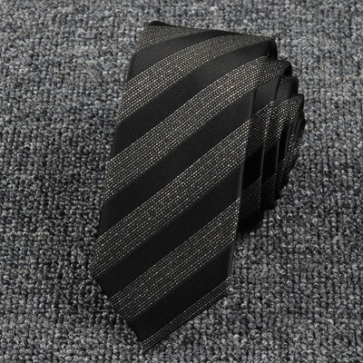 Nowy żakardowy krawat tkany dla mężczyzn klasyczny krawat w kratkę moda poliester męski krawat na ślub garnitur Plaid kropki krawat: SJ006-11