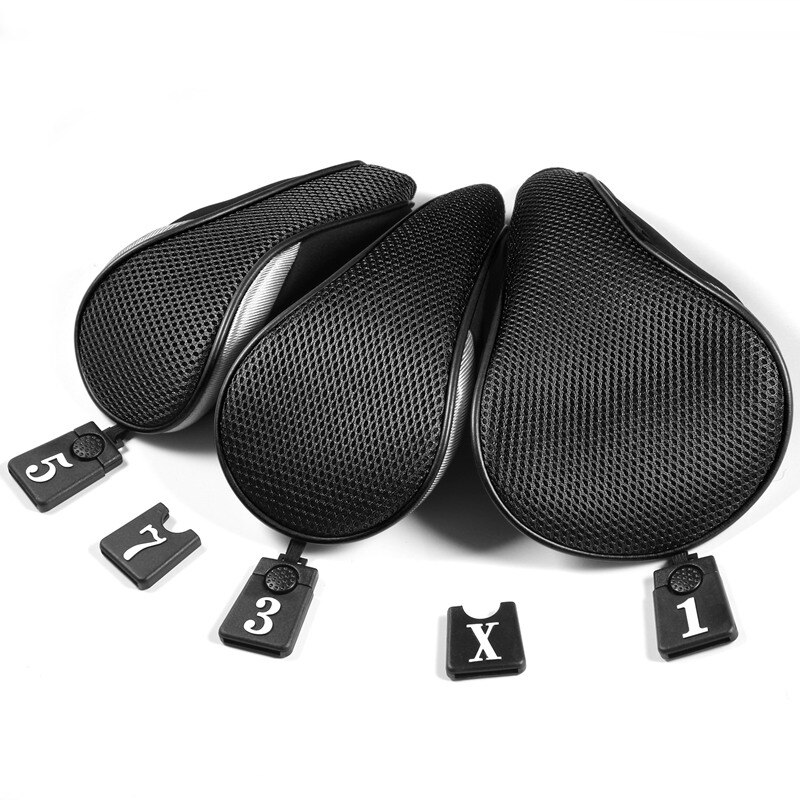 3Pcs/Set Club Heads Cover Soft Wood Golf Club Driver Headcovers Professinal Golf Head Covers Protect Set 5 Colors