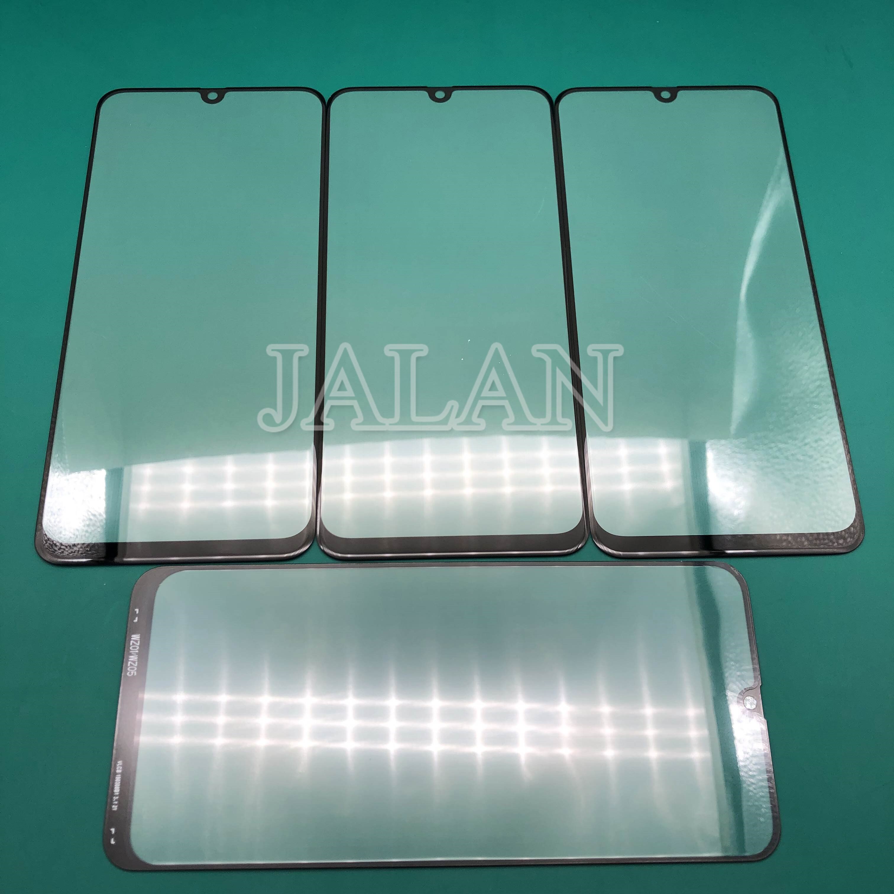 5pc front glass+oca for Samsung Galaxy A10 A20e A30 A50/A40/A60/A70/A80 A90 display lcd touch damaged glass repair replacement