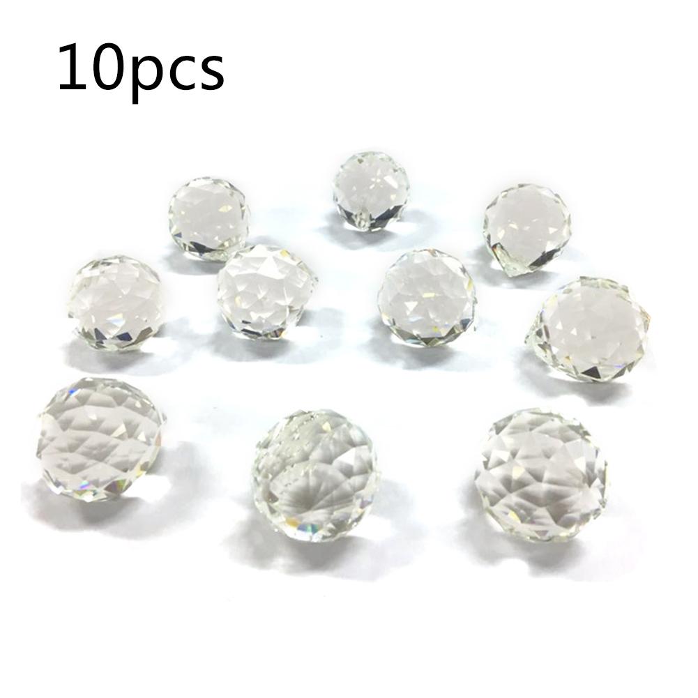 10 pçs 30mm prismas parte pingente lustre de cristal pingente diy contas cortina pingente de cristal casamento decoração da sua casa