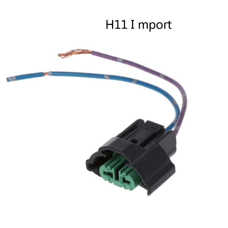 1pcs H7/H4/H1/9005/9006/H8 halogen bulb socket extension wire power plug adapter connector socket lamp holders Wiring harness: H11 Import