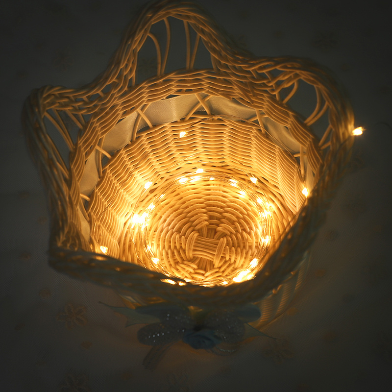 Waterdichte USB-batterij LED-snaarlicht 5V 10M koperdraad Fairy Garland Light Lamp voor Kerstmis Bruiloft Feest Vakantieverlichting