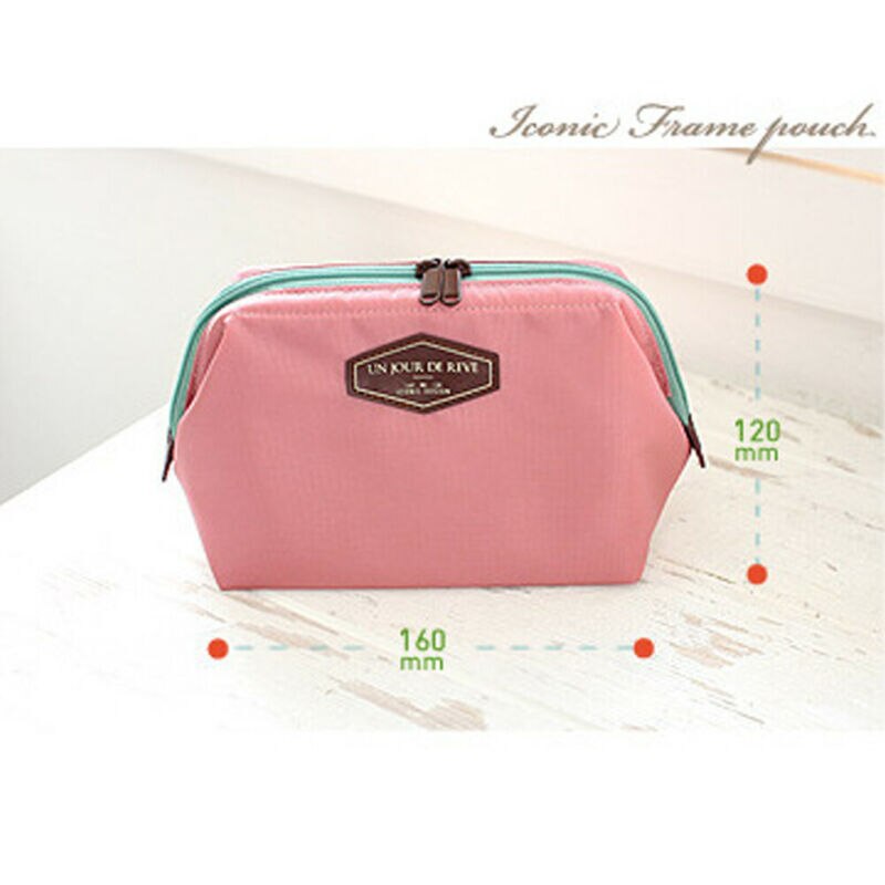 Neceser pequeño de viaje para maquillaje, bolsa de cosméticos, neceser, organizador de aseo personal, Mini bolsas herméticas