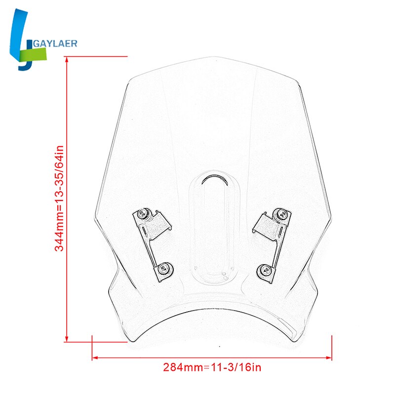 Motorfiets motor windscherm windscherm voor honda  cb1000r cb650r