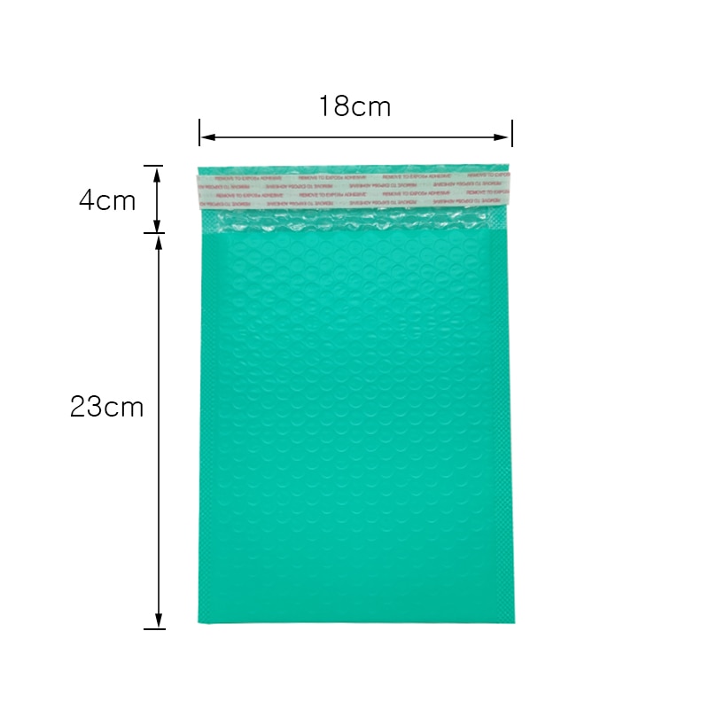 100 Pcs Envelope bag bubble film packaging bag post office express book and magazine packaging bag co-extrusion film bubble