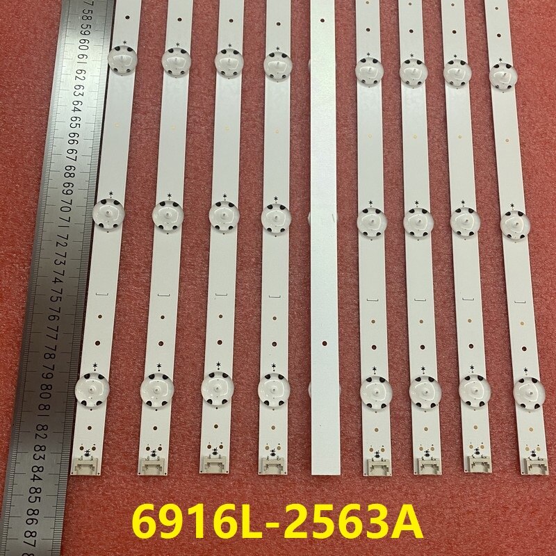 LED Backlight For TV 43UH661V 43UH656V 43UH668V 43UH676V 43UH650V 6916L-2563A 43UH6507 43UH6509 43UH652V LC430DGG FJ M1 M2 M7