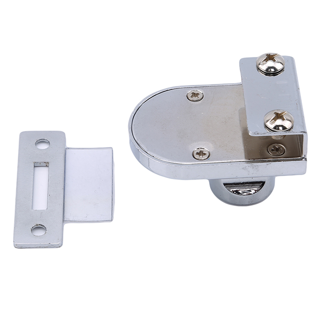 Glass Display Cabinet/Showcase Locks Zinc Alloy Single/Double Door No Need Drilling Easy To Install: single