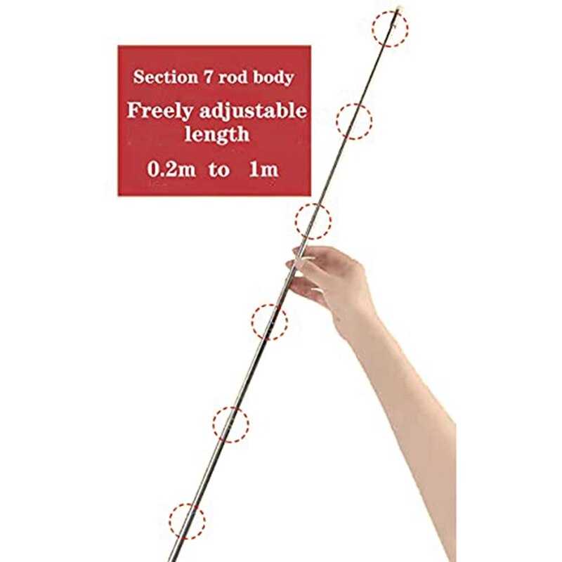 Telescopic Teachers Pointer Teaching Pointer Hand Pointer Classroom Whiteboard Pointer Handheld Presenter