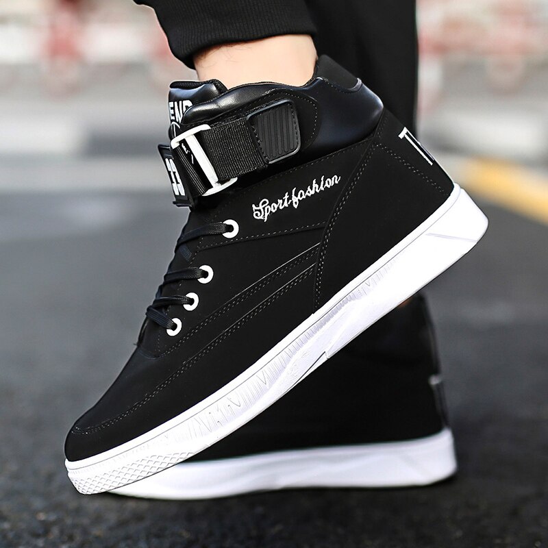 sneakers men high-top skate shoes Hard-Wearing leisure shoes Breathable sport shoes