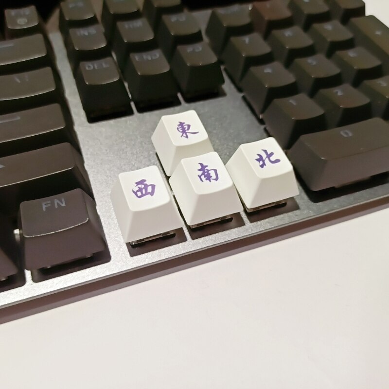 4 tasten/set robuste pbt-richtungspfeiltasten, cherry-profil-tastenkappen als ersatz für mechanische tastaturen