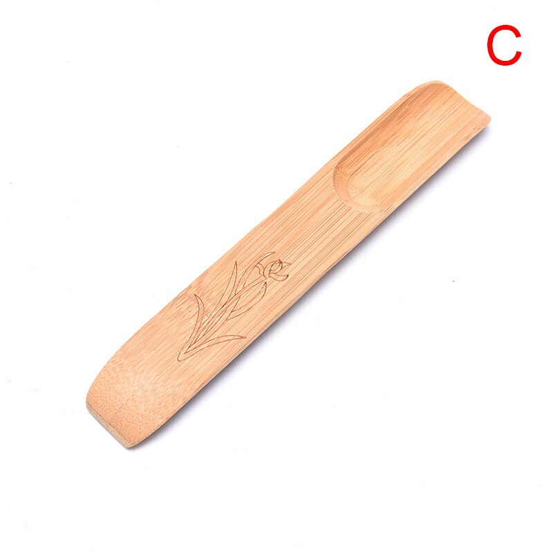 Nova colher de chá de bambu natural molho de mel suger colheres de madeira café chá colher utensílio cozinha accessorie utensílios de mesa: C
