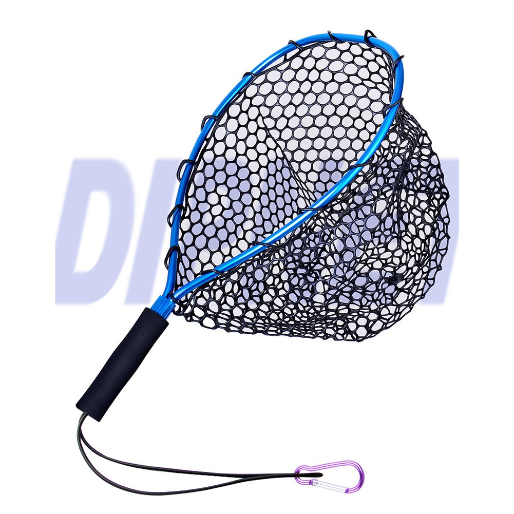 Mesh Hole Landing Dip Net Fishing Nets Aluminum Alloy Fishing Tools Lightweight Fish Mesh Network for Fisherman