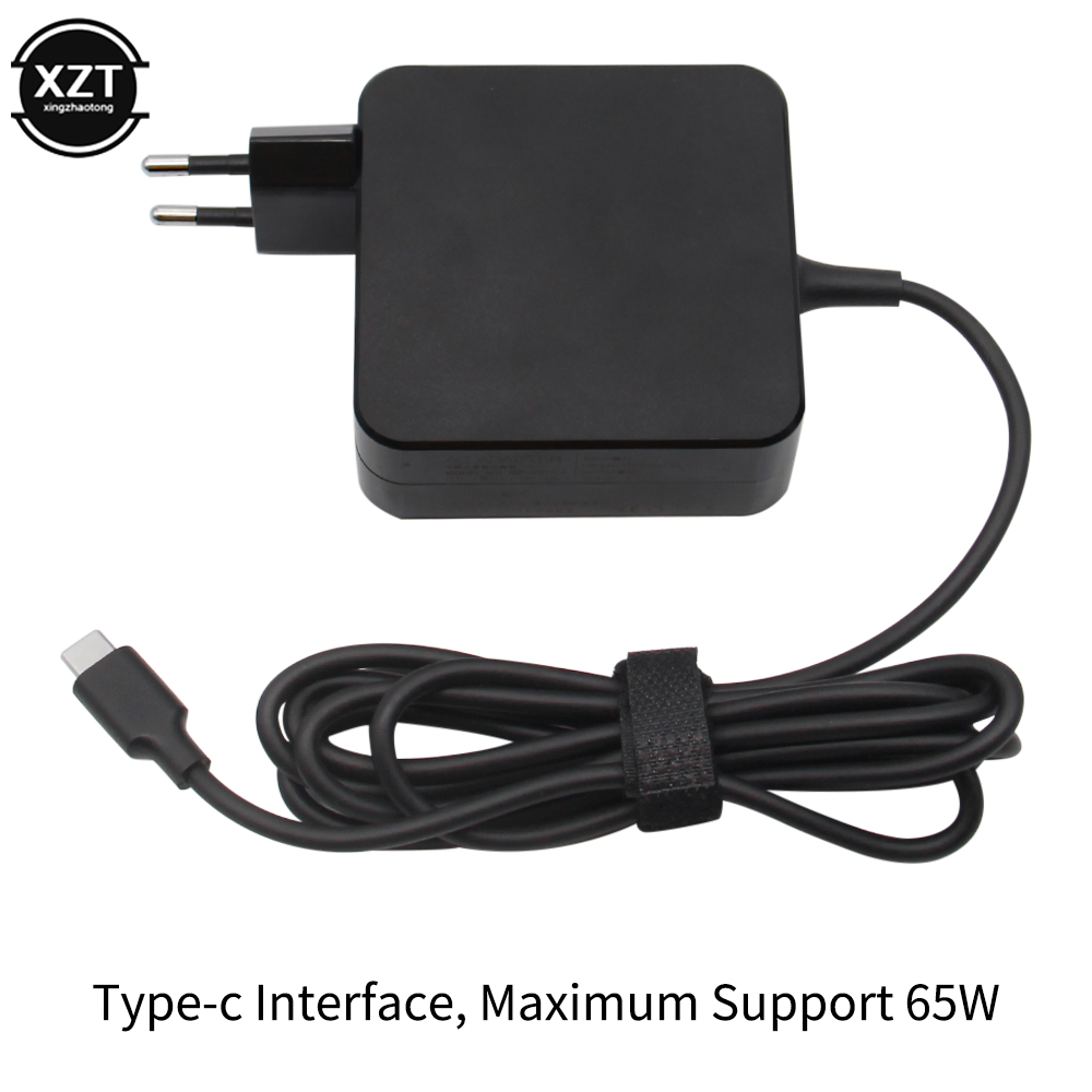 65w USB C Typ C Laptop PC Ladegerät Netzteil Adapter für MacBook Asus Zenbook Lenovo Dell Xiaomi