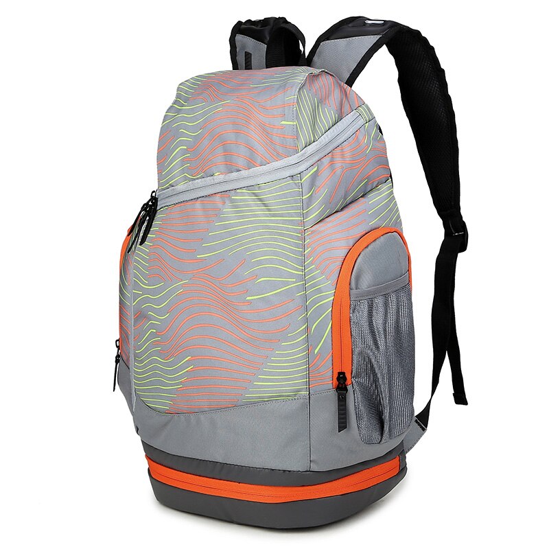 Mochila de hombro para deportes de gimnasio, mochila de baloncesto, mochilas escolares para adolescentes, mochila de balones de fútbol, bolsa para portátil, bolsa de red de fútbol para Fitness