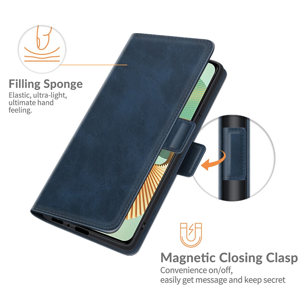 pu leather flip phone case for Vivo S12 Pro card holder wallet Short-buckle Flip book holster protective phone bag case GG