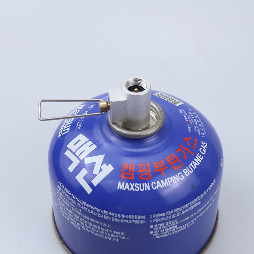 Outdoor Camping Stove Gas Refill Adapter Valve Gas Cartridge Canister Connector Gas Stove Accessories