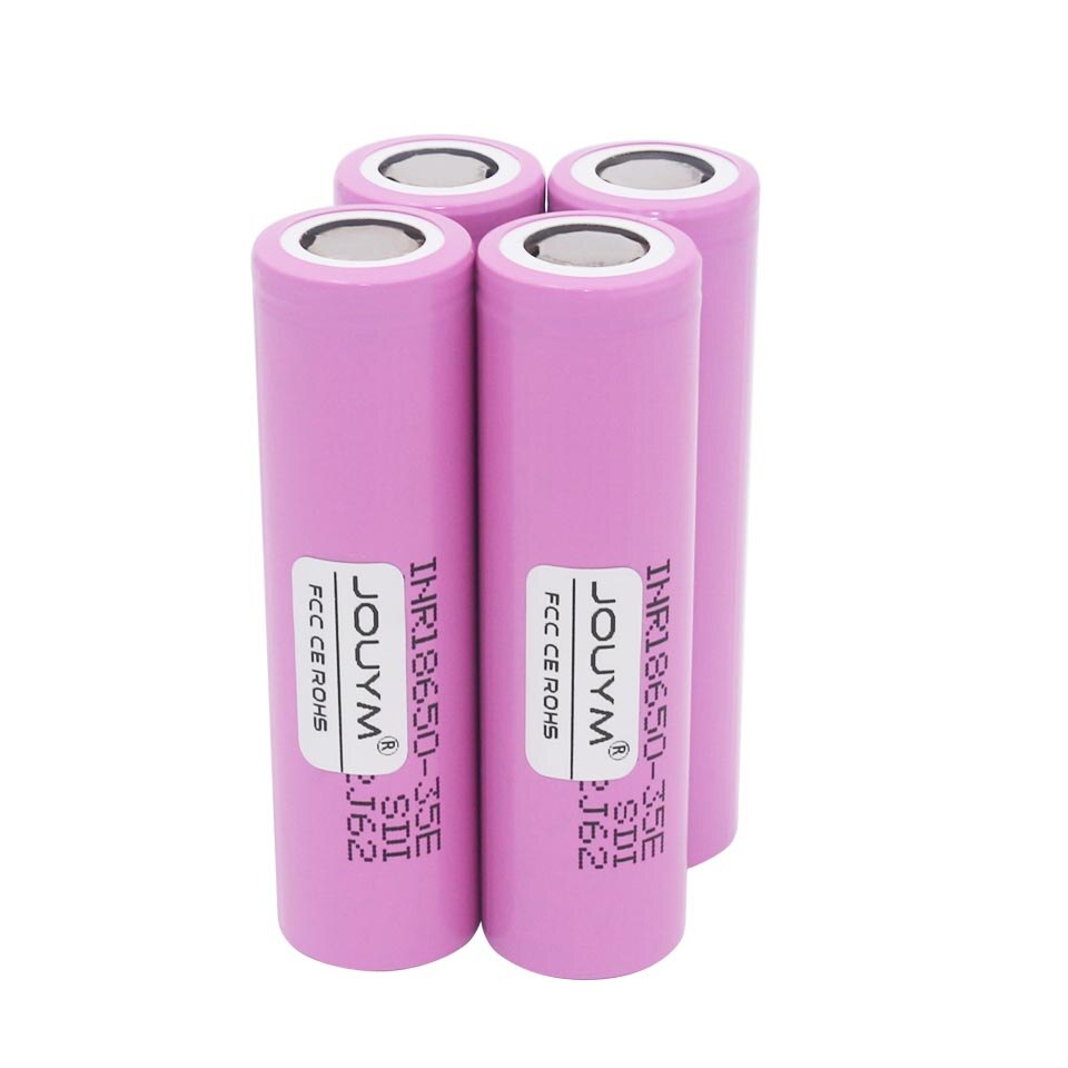 Jouym 18650 Batterij INR18650-35E 3500Mah 3.7V Li-Ion Oplaadbare Batterij