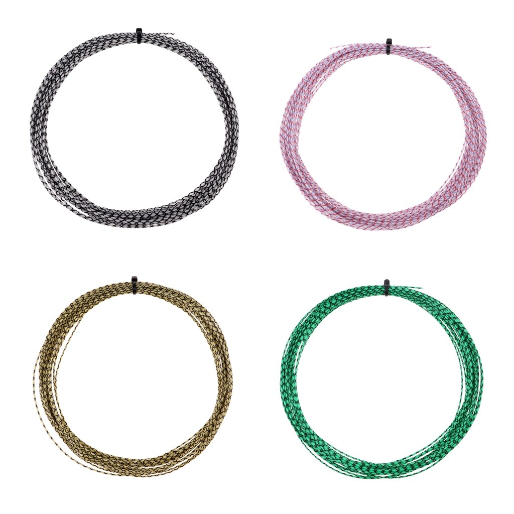 Durable Badminton Racquet String Tennis String Replacement Good for Badminton Training and Use - 10M