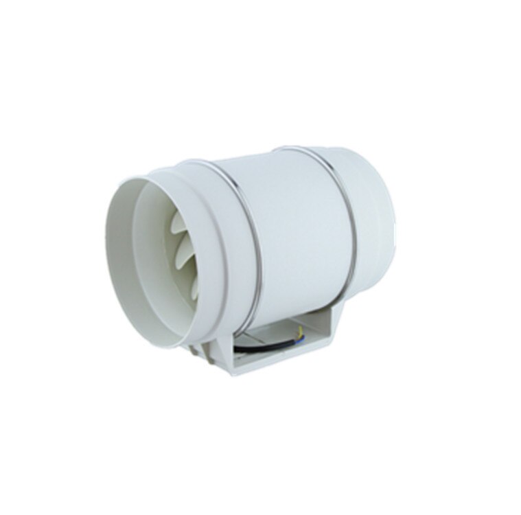 4 Inch Extractor Fan Low Noise Inline Duct Hydroponic Air Blower Exhaust Fan for Home Bathroom Grow Room Ventilation Vent