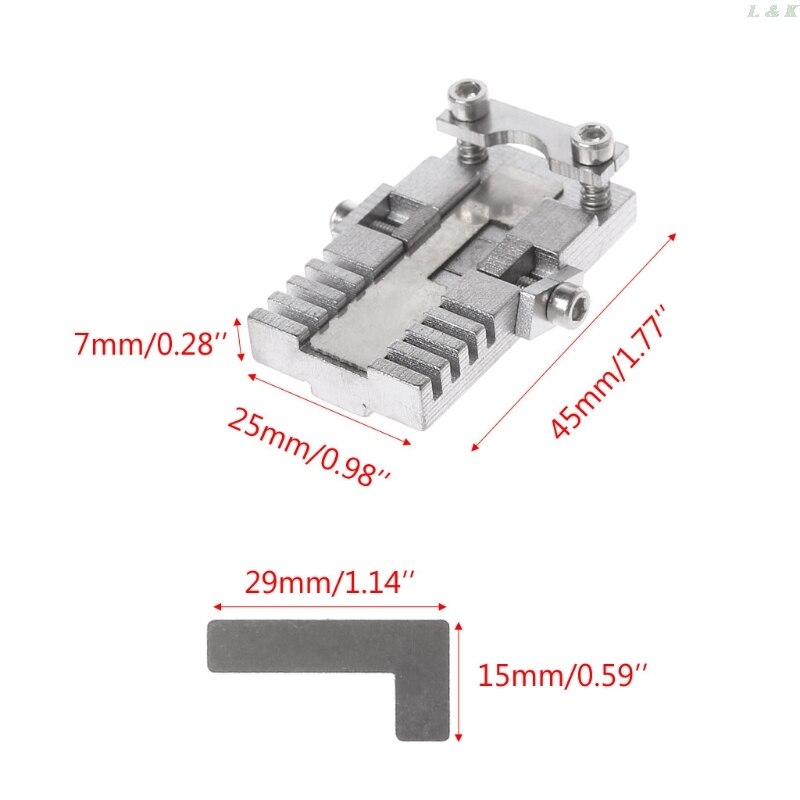 Key Clamping Fixture Duplicating Cutting Machine For Car Key Copy Tool Universal L29K
