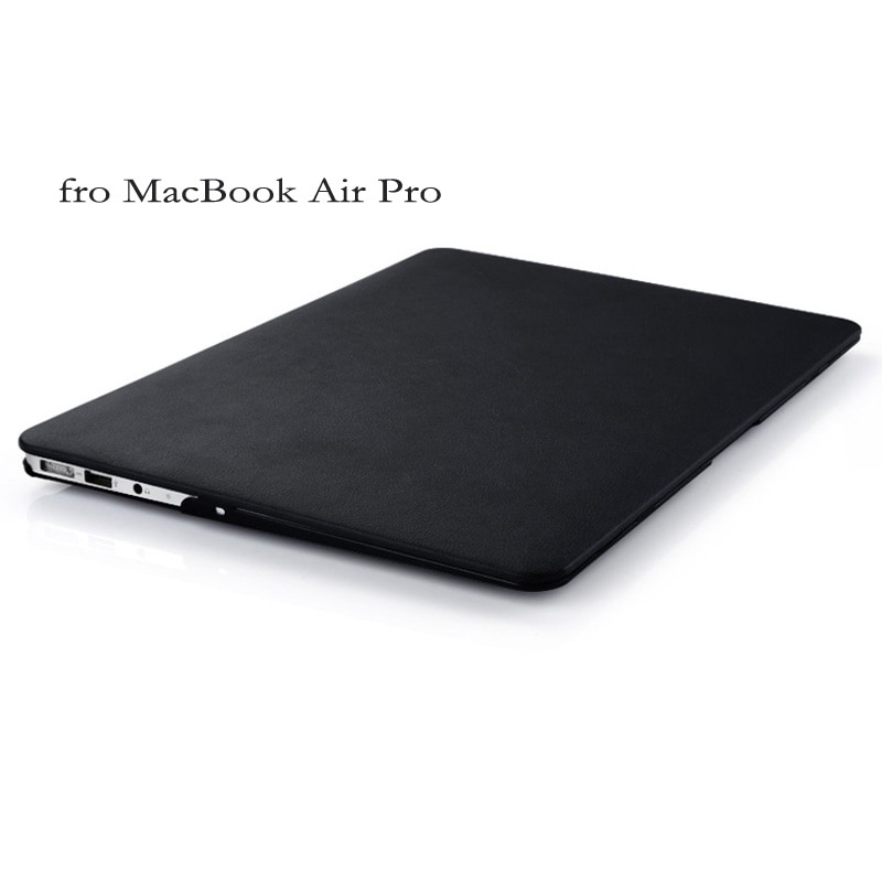 PU Leather Case For Apple mac book Air 13 A1932 laptop bag Cover For Macbook Pro Retina 11 12 13 15 13.3 15.4 inch case