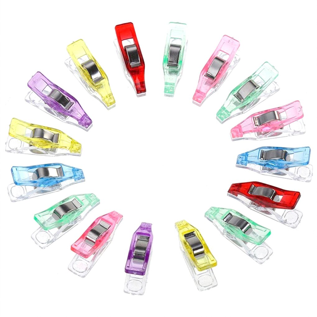 Mini Sewing Clips 100 Pieces Mini Sewing Clips Assorted Colors Quilt... – Grandado