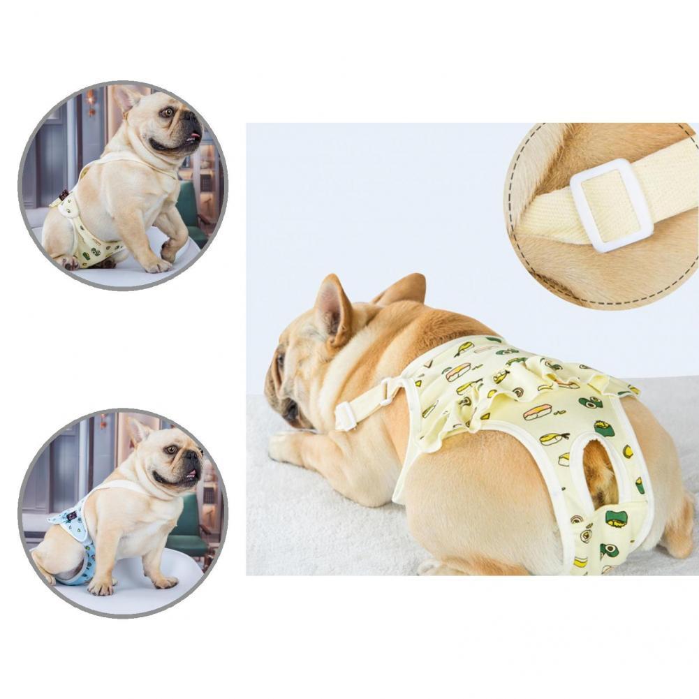 Pantalons courts pour animaux de compagnie, culottes hygiéniques confortables, sans boulochage, couches pour chiens