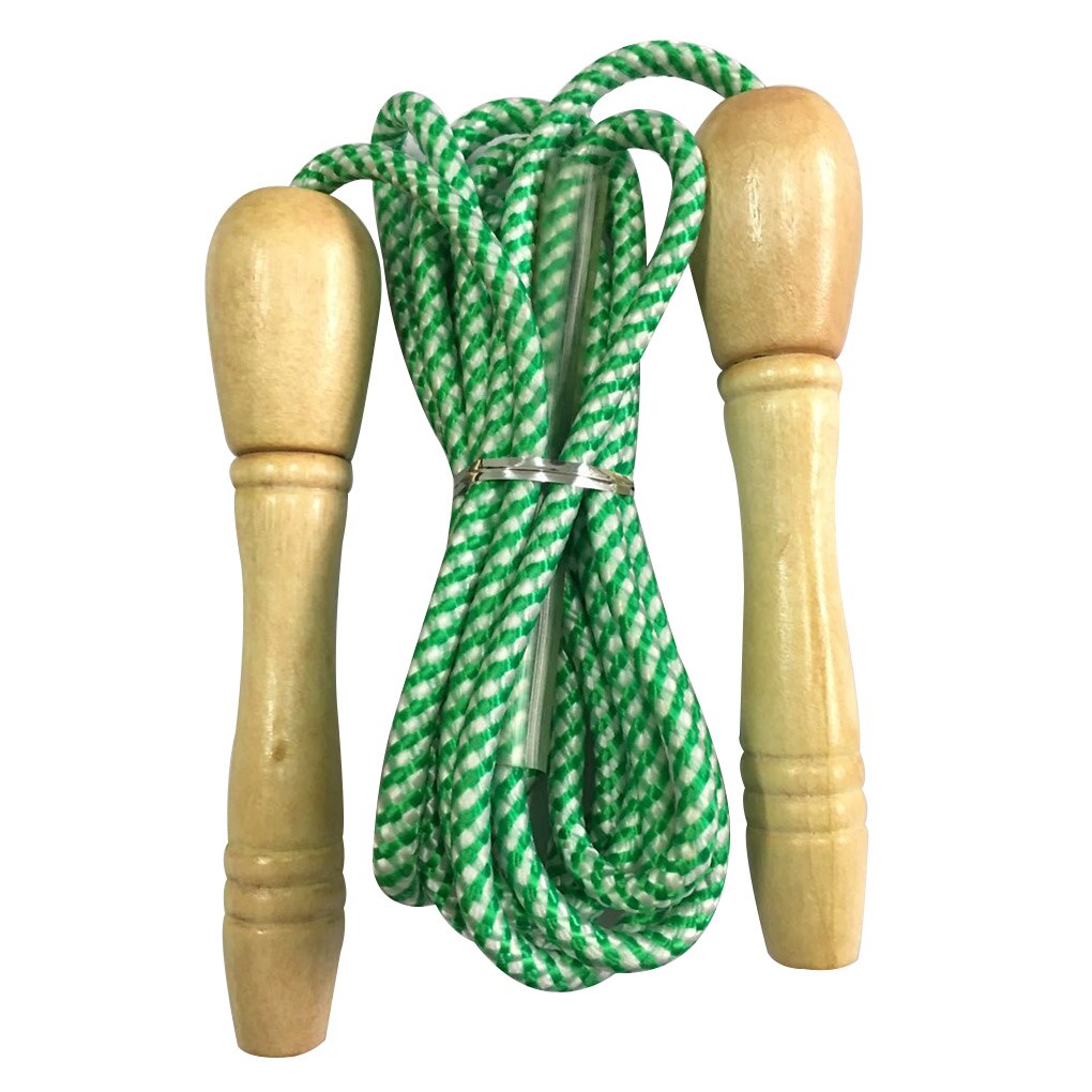 Wood Handle Jump Skipping Ropes Adjustable Fast Speed Fitness Jump Ropes Crossfit Training Boxing Sports Exercises Accessory