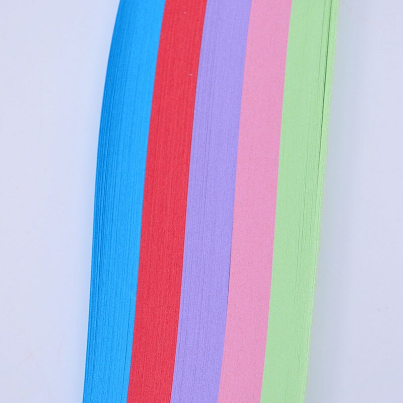 5/7/10/27 Colors Mixed Color set Paper Craft Folding Lucky Star Origami Paper Handmade Home DIY Cards Crafts Decoration: 1030pcs  5 color