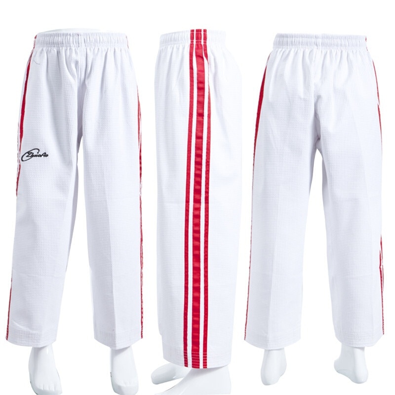 Voksne børn taekwondo bukser 100%  bomuld karate taekwondo bukser træningstøj