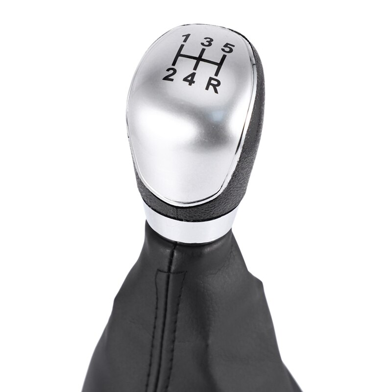 5- versnellingspookknop, versnellingspookhoes, hoesset met verwarmde achteruitkijkspiegel