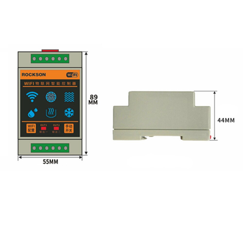 Tuya Wifi Home Water Level Controller Sensors Water-level Alarm Device Swimming Flows Detection System