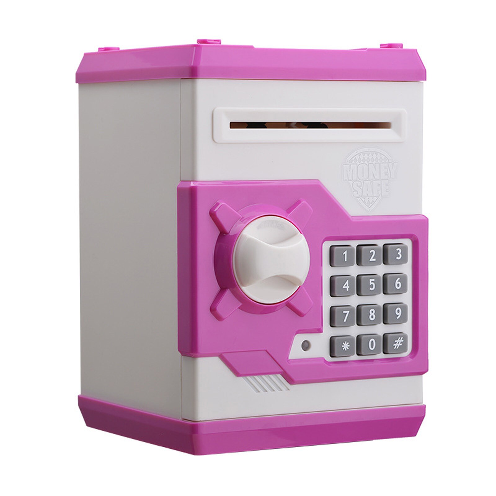 Strongbox Papier Geld Sparen Kasten Gemalte ATM ABS Sichere Automatische Bargeld-rollen Großen Kapazität Multifunktionale Schweinchen Bank: B3