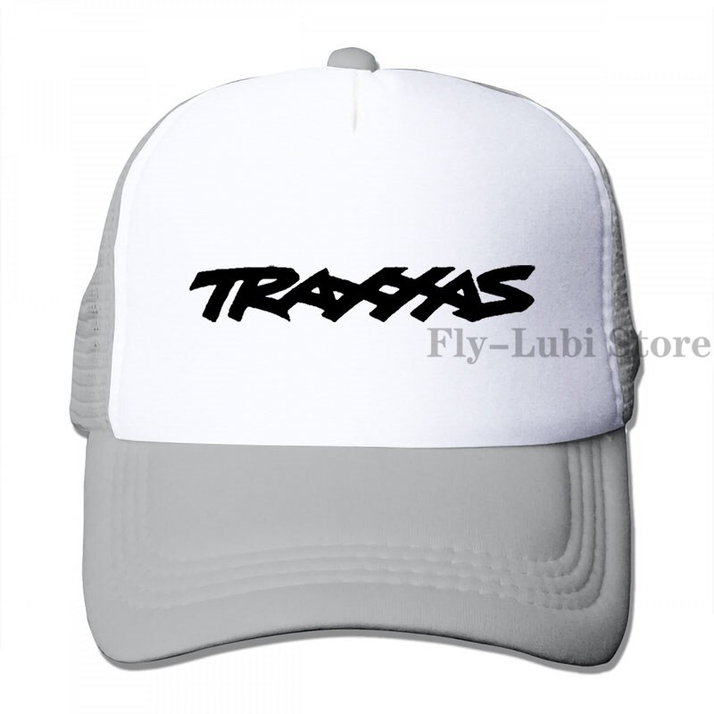 Traxxas Baseball cap men women Trucker Hats adjustable cap: 3-Gray