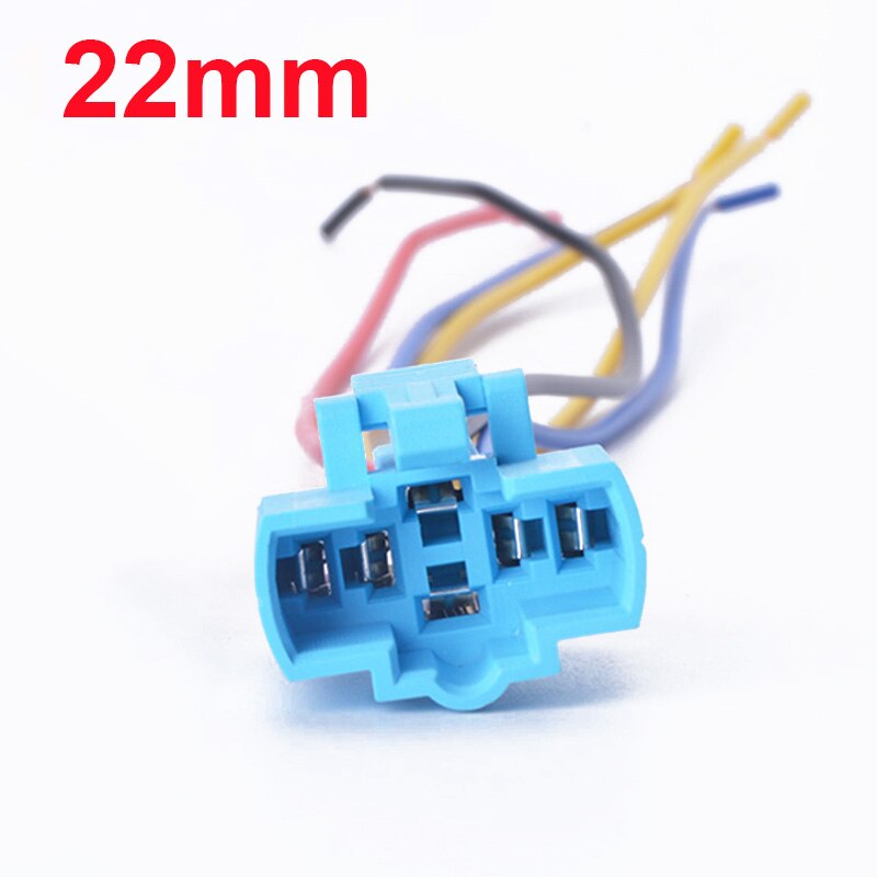16mm 19mm 22mm cable socket for metal push button switch wiring 2-6 wires stable lamp light button