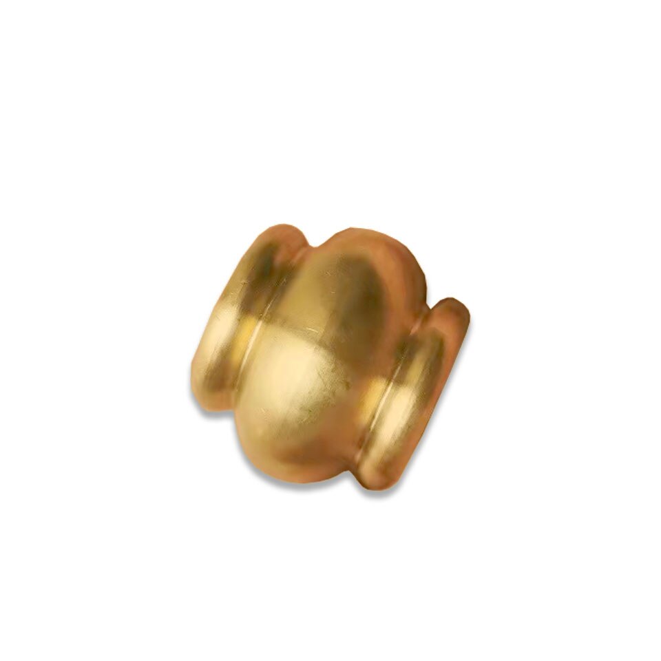 Internal Tooth M10 Brass Drum Connector 30 * 25MM Crystal Table Lamp Floor Lamp Decorative Parts Pitch 1.0mm Connecting Rod