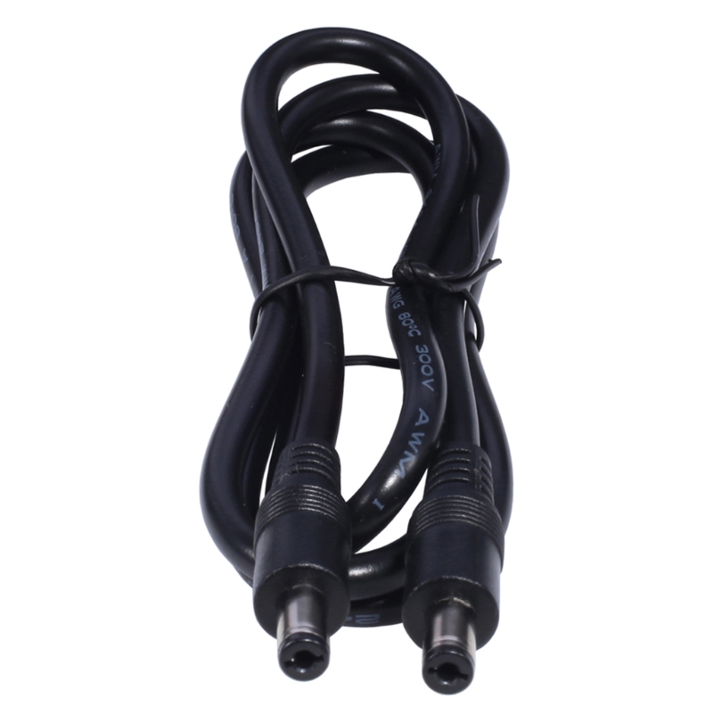 Gleichstrom-Netz stecker kabel 5,5x2,1mm Stecker auf 5,5x2,1mm Stecker Adapter Stecker Kabel verlängerung Strom versorgungs kabel für Router LED-Licht