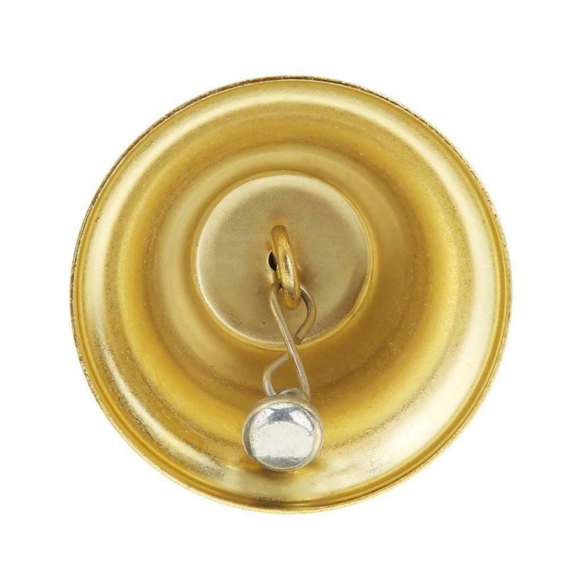 Metal Christmas Decorations Santa Claus Hand Bells Rattles Old People Bells Christmas Hand Pole Bells Celebrate Rattle