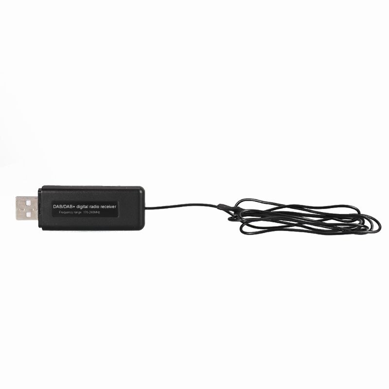 Dab digital radiomodtager med antenne til bluetooth højttaler hjemme stereo tv med usb read disk funktion tilbehør