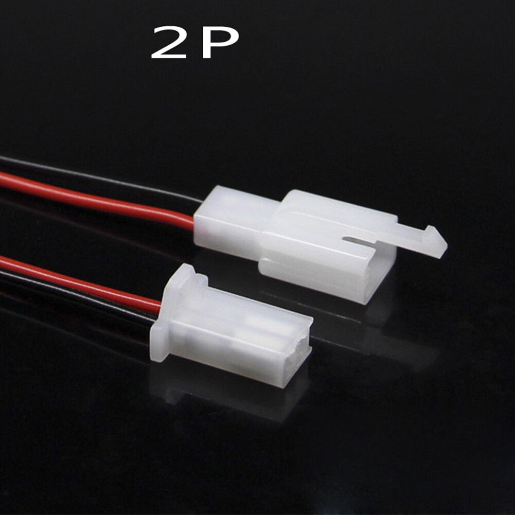 Car Motorcycle Male Female With Wire Practical Cable Docking Durable Connector Plug Socket