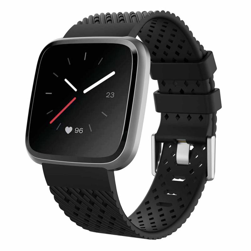 Watch Strap Breathable Rubber Strap Versa Sports Wristband Large Size For Fitbit Versa Lite Smart Accessories