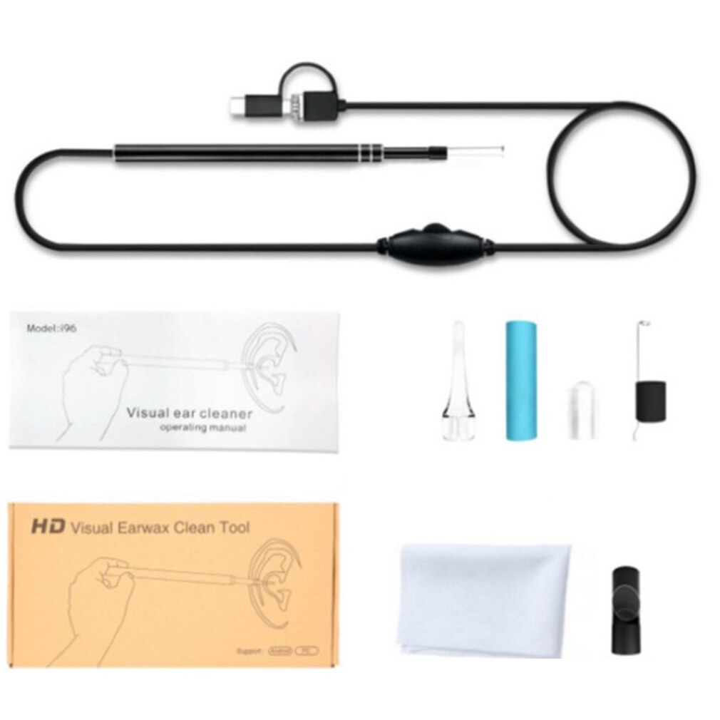 USB Ear Cleaning Endoscop Tool HD Visual Ear Spoon Earpick With Mini Camera Pen Ear Care In-ear Cleaning Endoscope