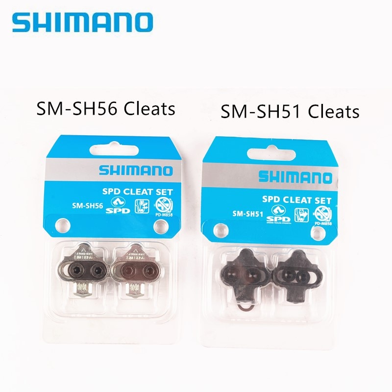 Abrazaderas de Pedal para bicicleta de montaña, Placas flotantes SPD SM SH51 SH 56, sh51, sh56, M520, M540, M8000, M8020