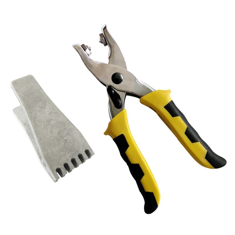 1Pc Flying Klem Badminton Racket String Machine Gereedschap Met 1Pc Koude Pers Tang Voor Badminton Racket