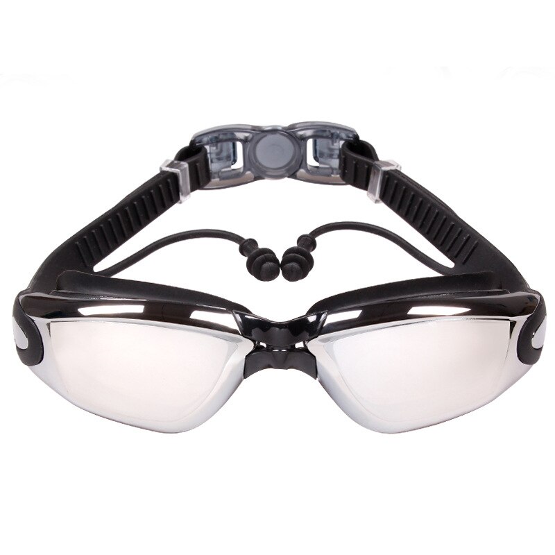 Volwassen Zwembril Met Oordopje Professionele Zwembad Bril Anti Fog Mannen Vrouwen Optische Waterdicht Eyewear