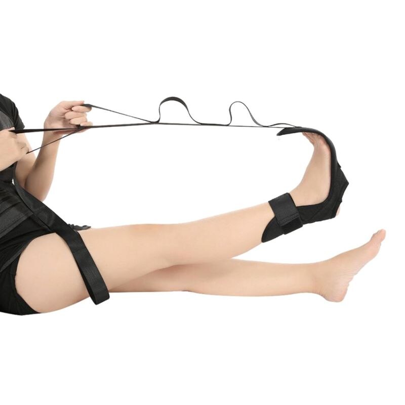 Yoga snørebælte fitness stretch bælte ekstra ankelbånd båre anti-tyngdekraft antenne hængekøje tilbehør: Default Title