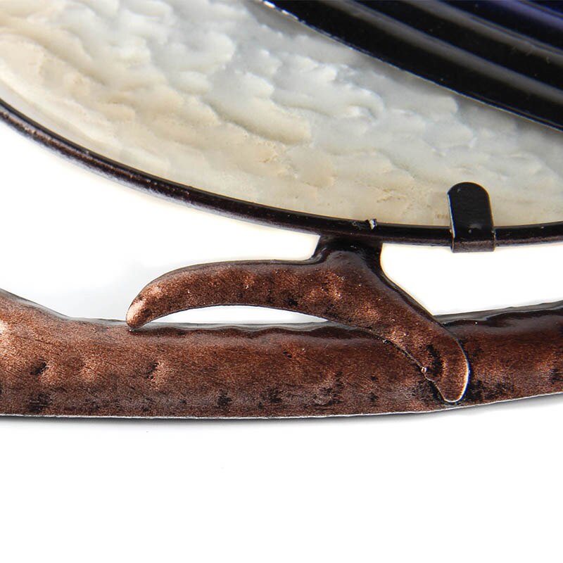 Metalowy ptak dekoracja ścienna robić dekoracji ogrodu zewnętrzne posągi na akcesoria ogrodowe miniaturowe i rzeźby